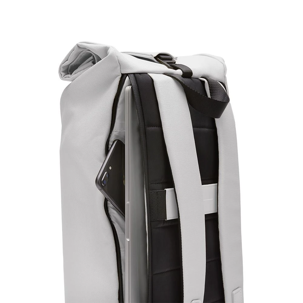Horizn Studios SoFo Rolltop Backpack - Light Quartz Grey 4 Horizn Studios SoFo Rolltop Backpack - Light Quartz Grey - Image 2