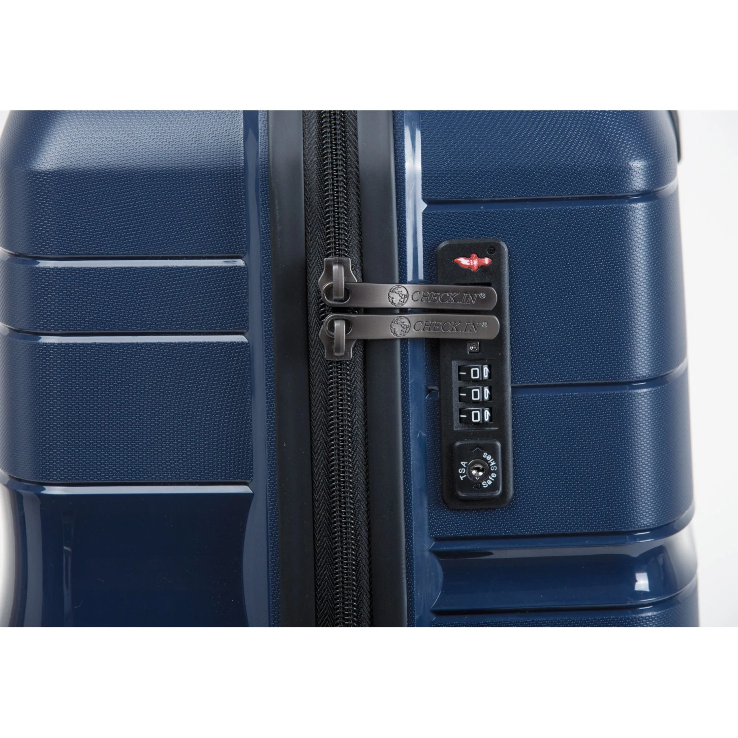 3-tlg. Kofferset MEMPHIS Mit 4 Rollen - Blau 4 3-tlg. Kofferset MEMPHIS Mit 4 Rollen - Blau - Image 2