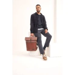 JOST MALMÖ Kurierrucksack - Cognac -Taschen Geschaft 1051392 4506007 Malmoe 17