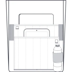 JOST STOCKHOLM Kurierrucksack - Schwarz -Taschen Geschaft 1051436 4697001 Stockholm 41