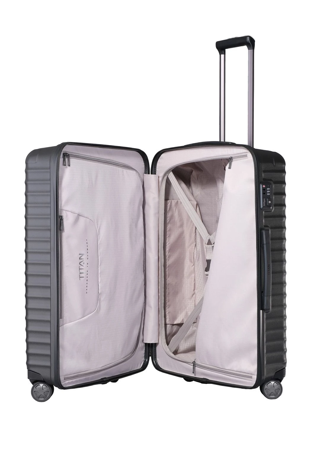 TITAN LITRON 4-Rollen-Trolley M - Schwarz 4 TITAN LITRON 4-Rollen-Trolley M - Schwarz - Image 2