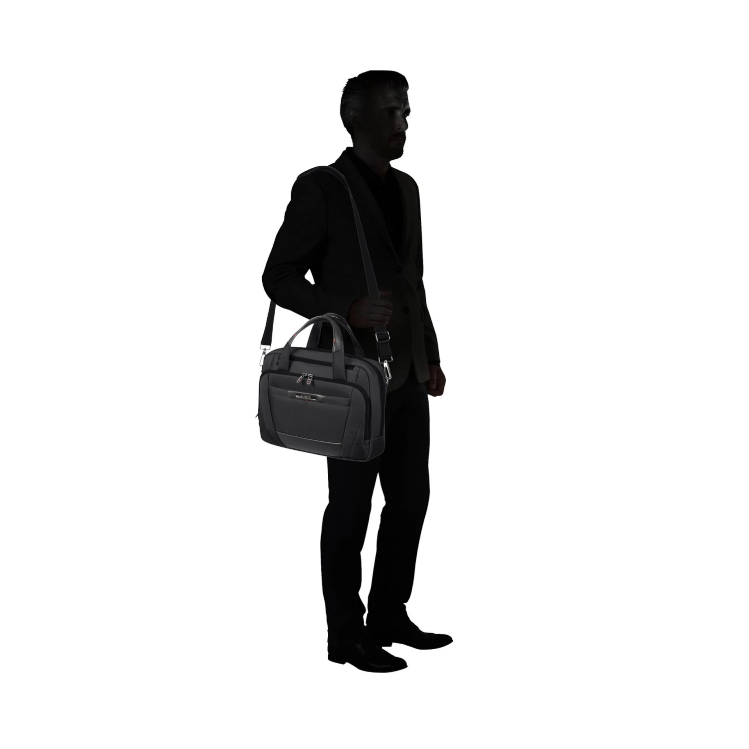 Samsonite Laptop Bailhandle 14,1" RFID Pro-DLX5 8.5 Liter 3 Samsonite Laptop Bailhandle 14,1" RFID Pro-DLX5 8.5 Liter