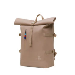 GOT BAG Rucksack Rolltop 15 Zoll L 30 Liter - Drift Wood -Taschen Geschaft Rolltop driftwood diagonal