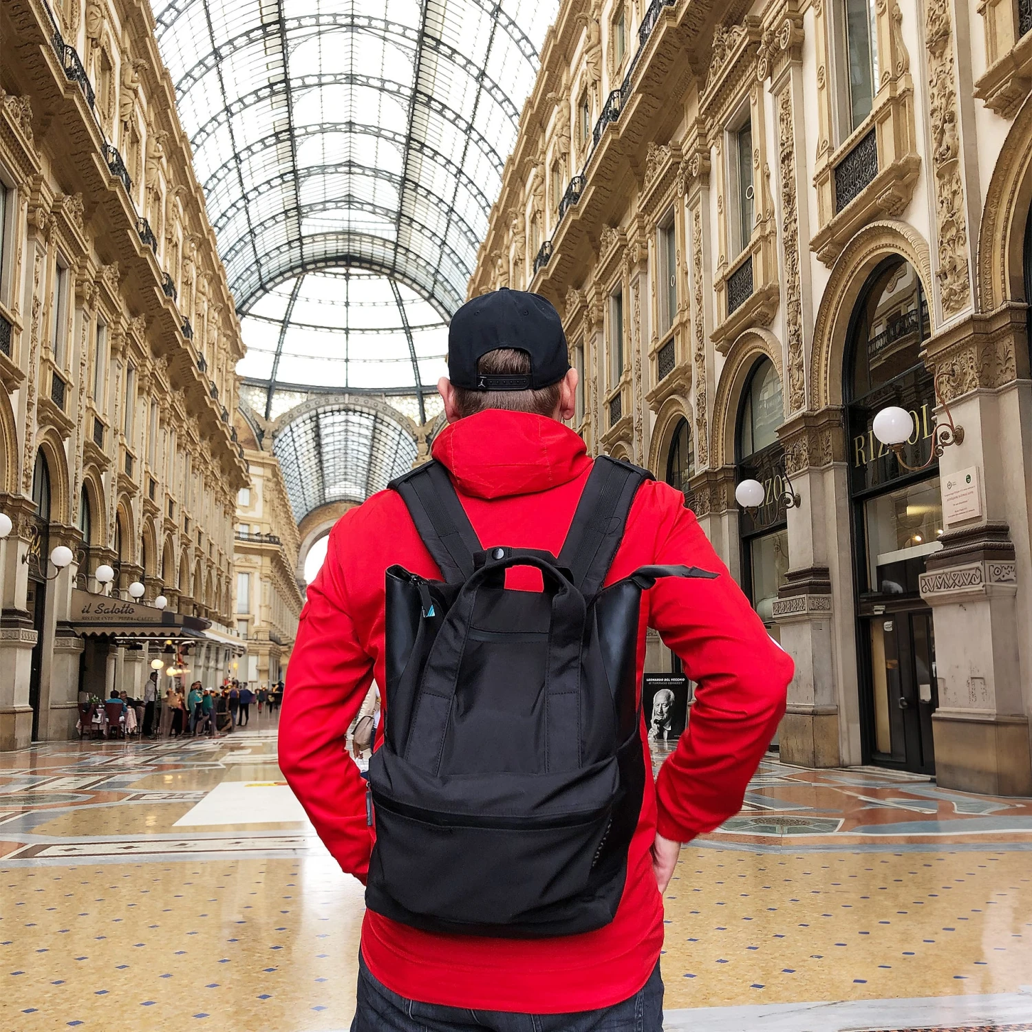 Daypack Florence - Schwarz 3 Daypack Florence - Schwarz